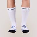 Floky Calza S-MASH 3D Bianco-Blue Royal
