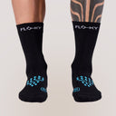 Floky Calza S-MASH 3D Nero-Azzurro