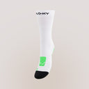 Floky Calza RUN UP Medium Bianco-Verdefluo