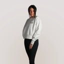 Smash Felpa Corta Donna Bianca