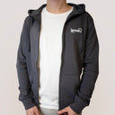 Smash - Felpa Training con Zip Uomo - Grigio