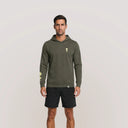 Smh - Felpa Lightness "Hoodie" Con Cappuccio - Verde