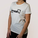 Smash Maglia Cotone Donna Bianco