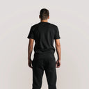Smash Maglia Cotone Uomo Nero / logo grande
