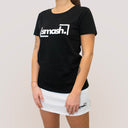 Smash Maglia Cotone Donna Nero