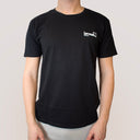 Smash Maglia Cotone Uomo Nero / logo piccolo