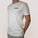 Smash Maglia Cotone Uomo Bianco / logo piccolo