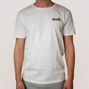 Smash Maglia Cotone Uomo Bianco / logo piccolo