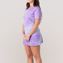 Smash - Maglia Donna "Evolution" - Lilla/Verde Tiffany