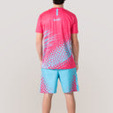 Smash - Maglia Uomo "Evolution" - Magenta/Turchese