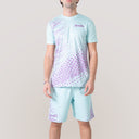 Smash - Pantaloncino Uomo "Evolution" - Verde Tiffany/Viola
