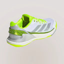 Adidas - scarpe da Padel Crazyquick Ls Donna / Bianco, Giallo Neon