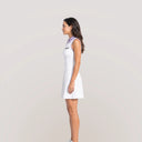 Smash - Vestito "Vanessa" - Bianco e lilla